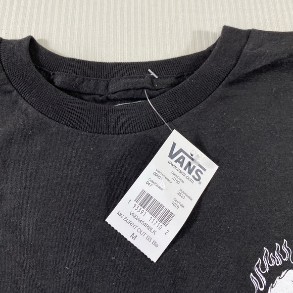 Vans Burnt Out Short Sleeve Tee T-Shirt - Picture 8 of 10